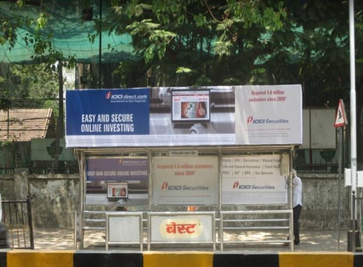 Hoardings Advertising Agency, BQS Advertising rates at Dadar Bus Stop Mumbai Maharashtra